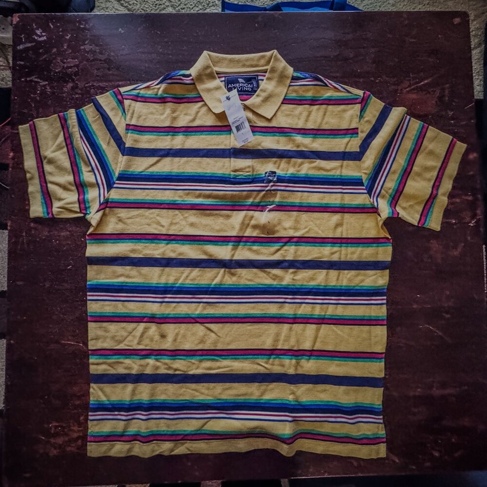 American Living brand striped shirt US Large BNWT